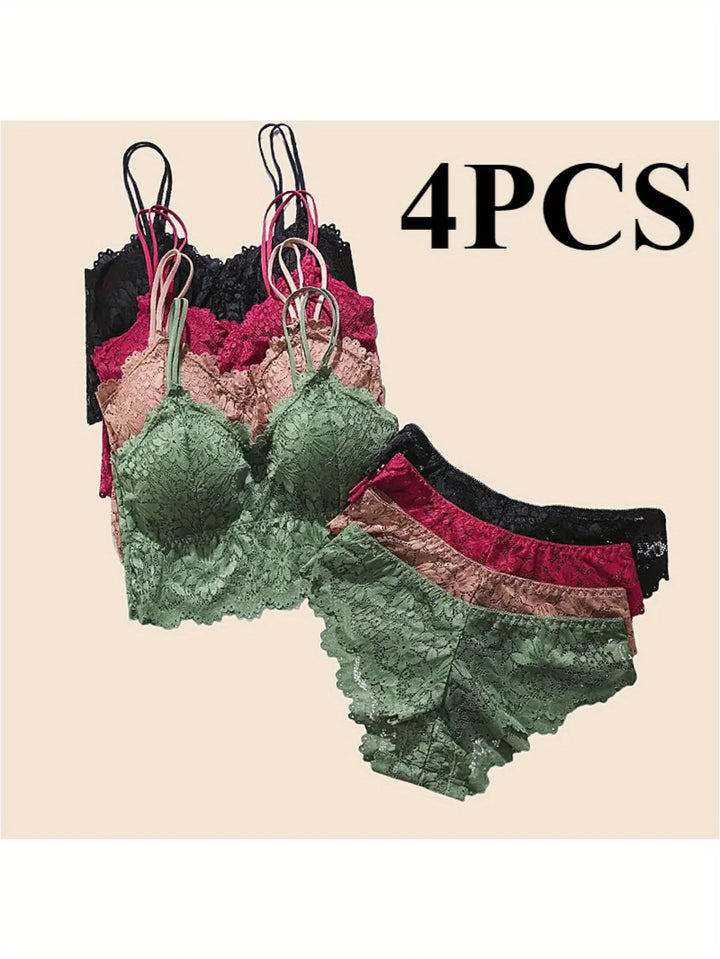 4pcs Women&
