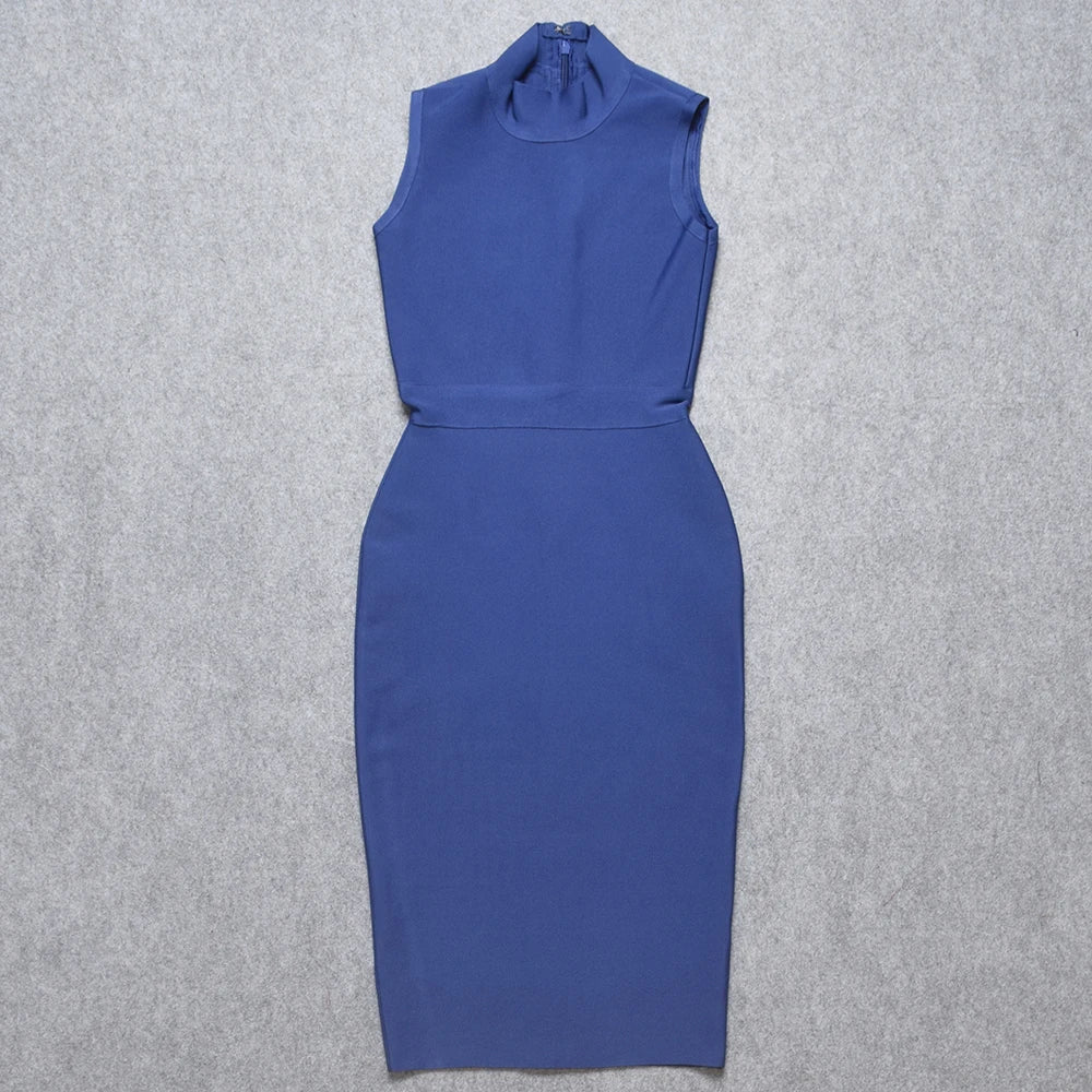 Premium One Piece Bodycon Knit Maxi Dress