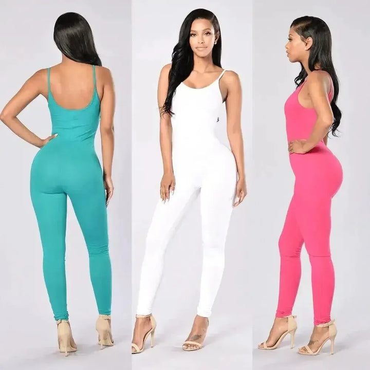 Chic Skinny Jumpsuit Elegant Romper For Stylish Ladies