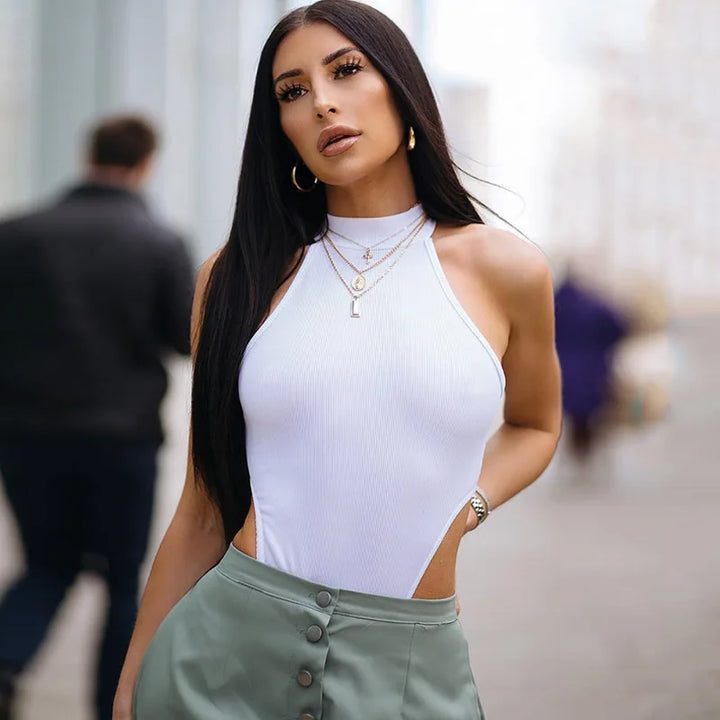 Soft Summer Cotton Bodysuit Tailored Fit
