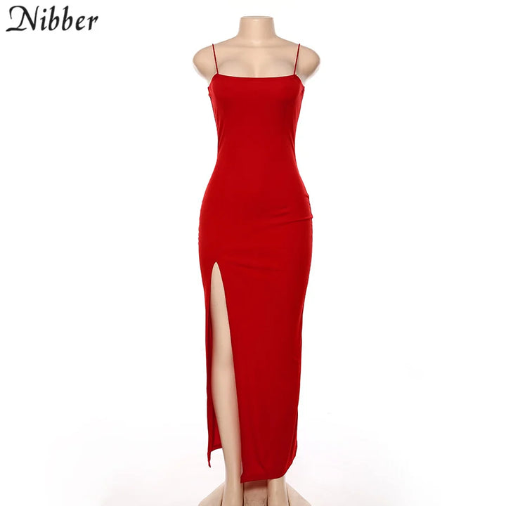 Premium Red Black Knit Bodycon Dress For Holiday