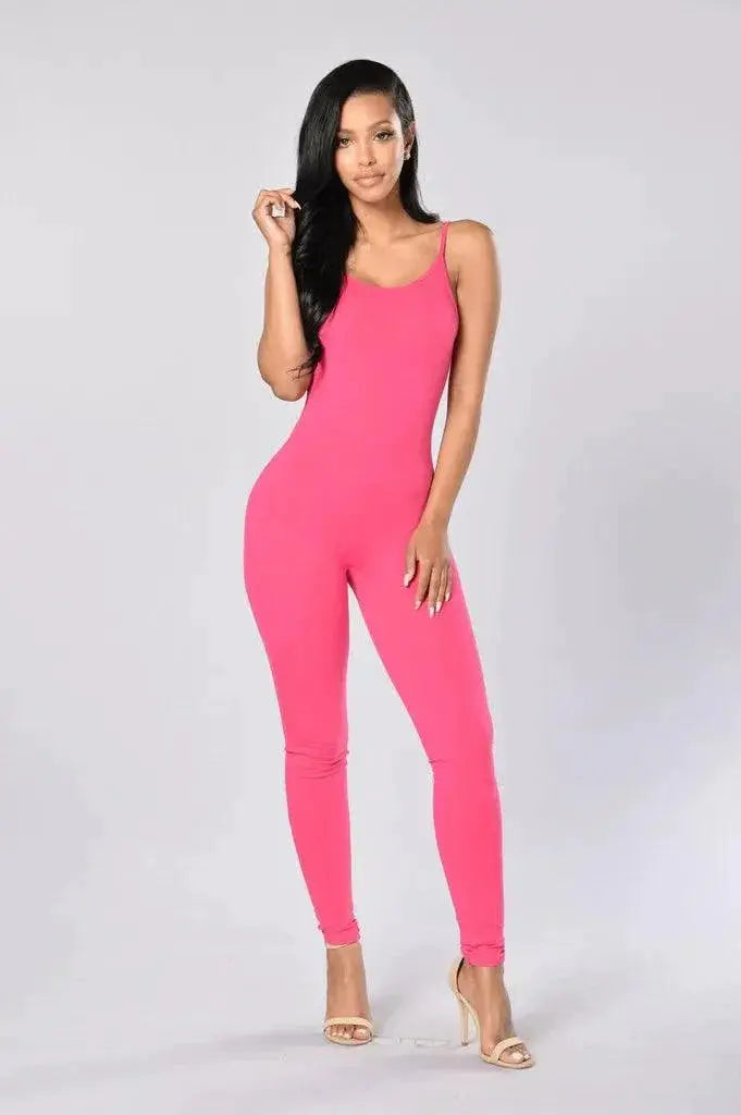 Chic Skinny Jumpsuit Elegant Romper For Stylish Ladies