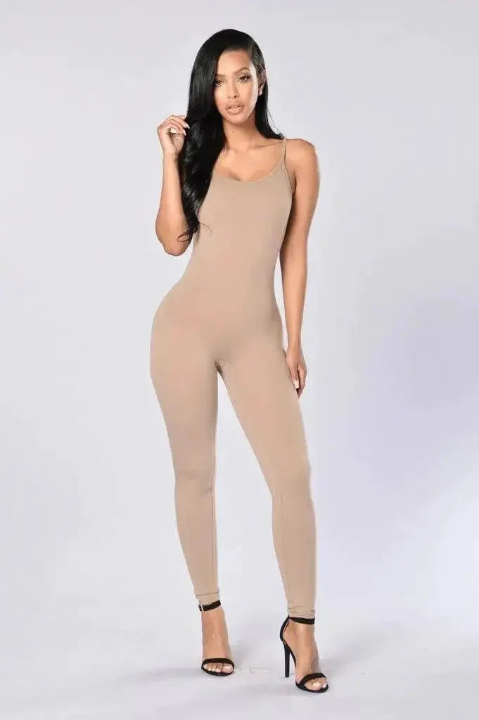 Chic Skinny Jumpsuit Elegant Romper For Stylish Ladies