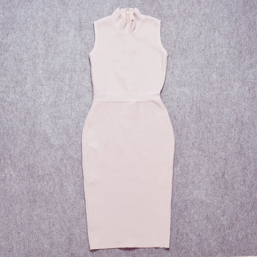 Premium One Piece Bodycon Knit Maxi Dress