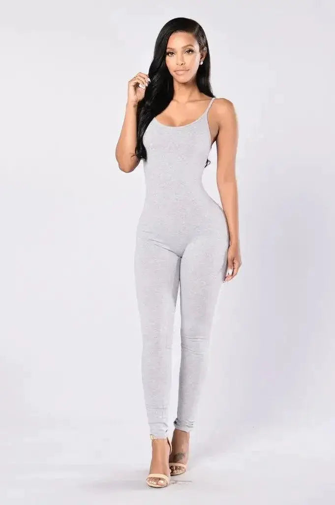 Chic Skinny Jumpsuit Elegant Romper For Stylish Ladies