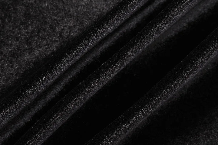 Dozw Velvet Midi Dress For Winter Warmth