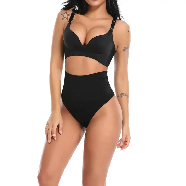 High Waist Seamless Shapewear Bodysuit Tummy Control