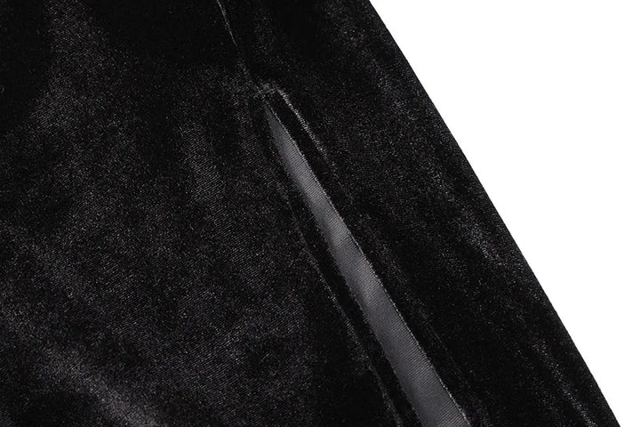 Dozw Velvet Midi Dress For Winter Warmth
