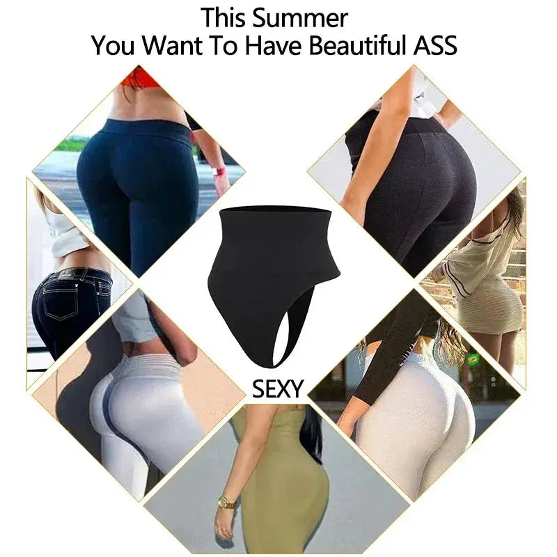 High Waist Seamless Shapewear Bodysuit Tummy Control