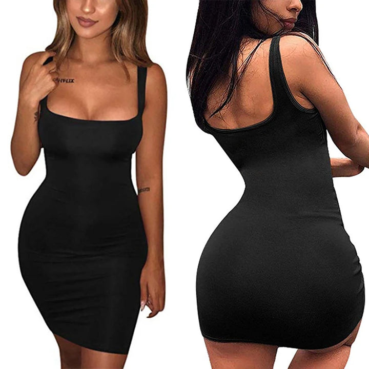 Sexy Bodycon Dress For Women Slim Casual Clubwear
