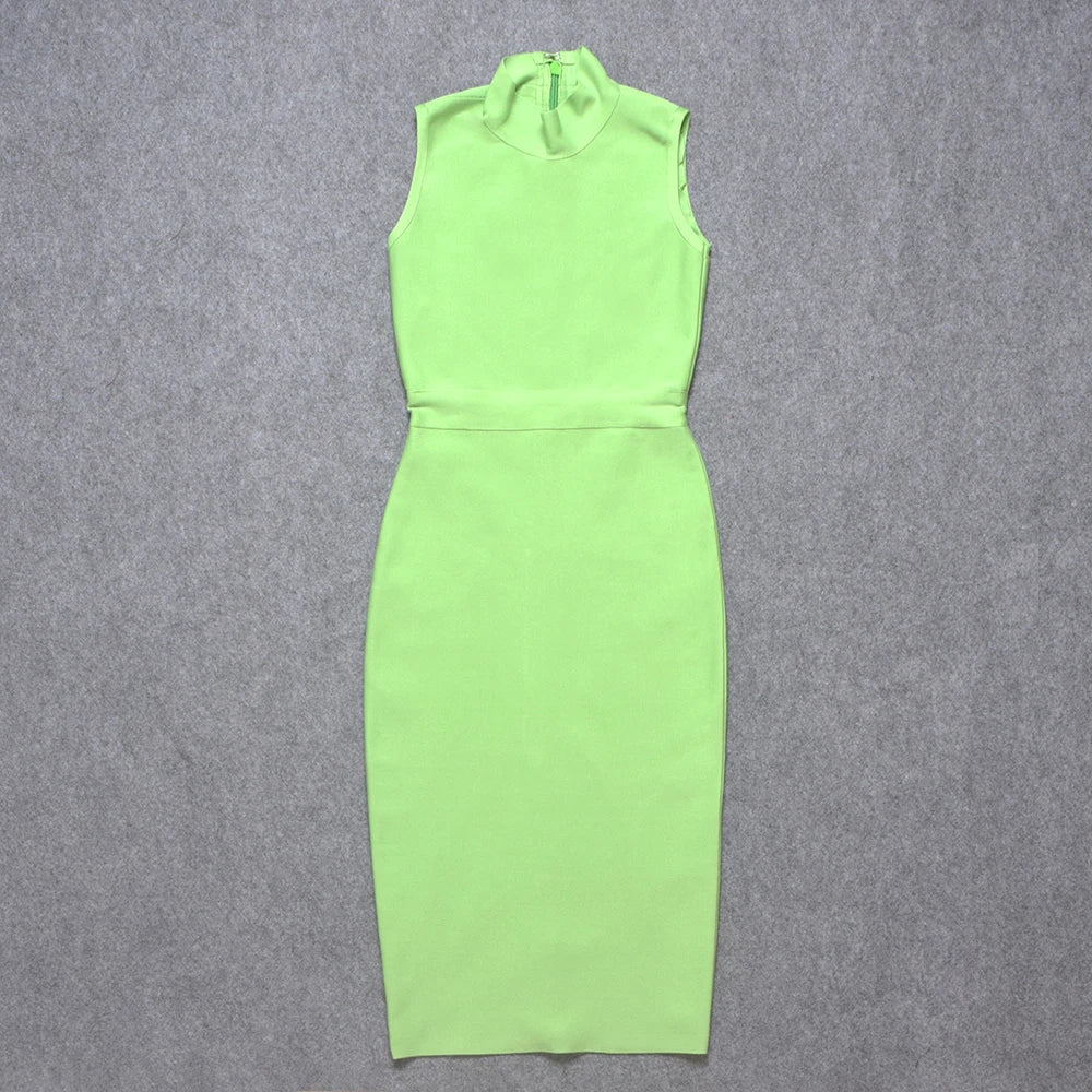 Premium One Piece Bodycon Knit Maxi Dress