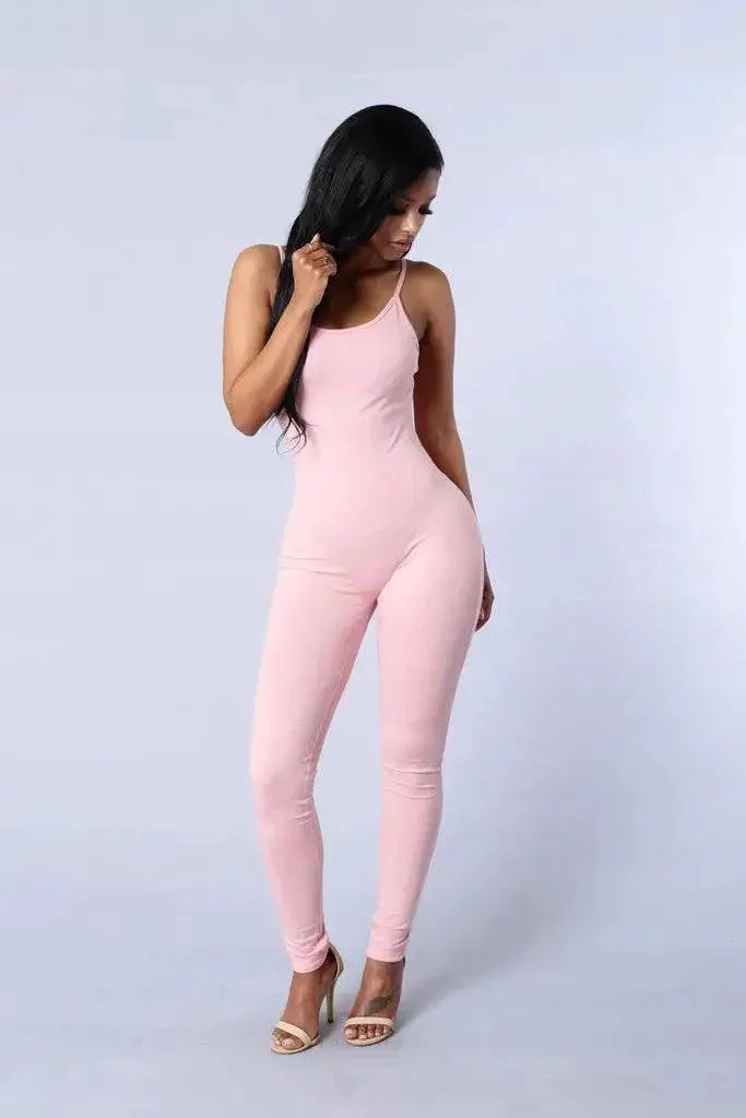 Chic Skinny Jumpsuit Elegant Romper For Stylish Ladies