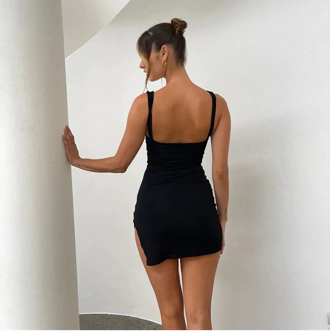 Instahot European American Hot Girl Dress Spaghetti Straps - OurLum.com