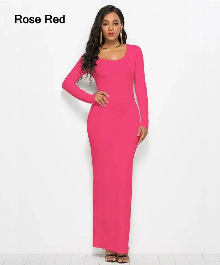 Elegant Bodycon Maxi Dress for Stylish Women Apparel