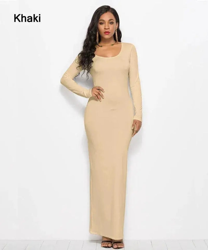 Elegant Bodycon Maxi Dress for Stylish Women Apparel