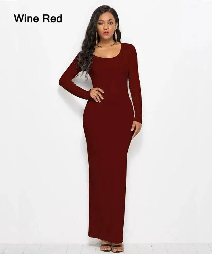 Elegant Bodycon Maxi Dress for Stylish Women Apparel