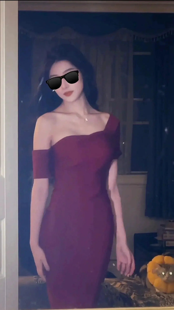 Slim Bandage Dress Chic Hip Hugging Style For Spring