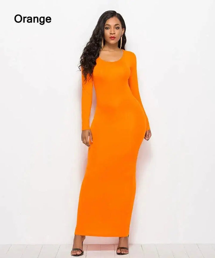 Elegant Bodycon Maxi Dress for Stylish Women Apparel