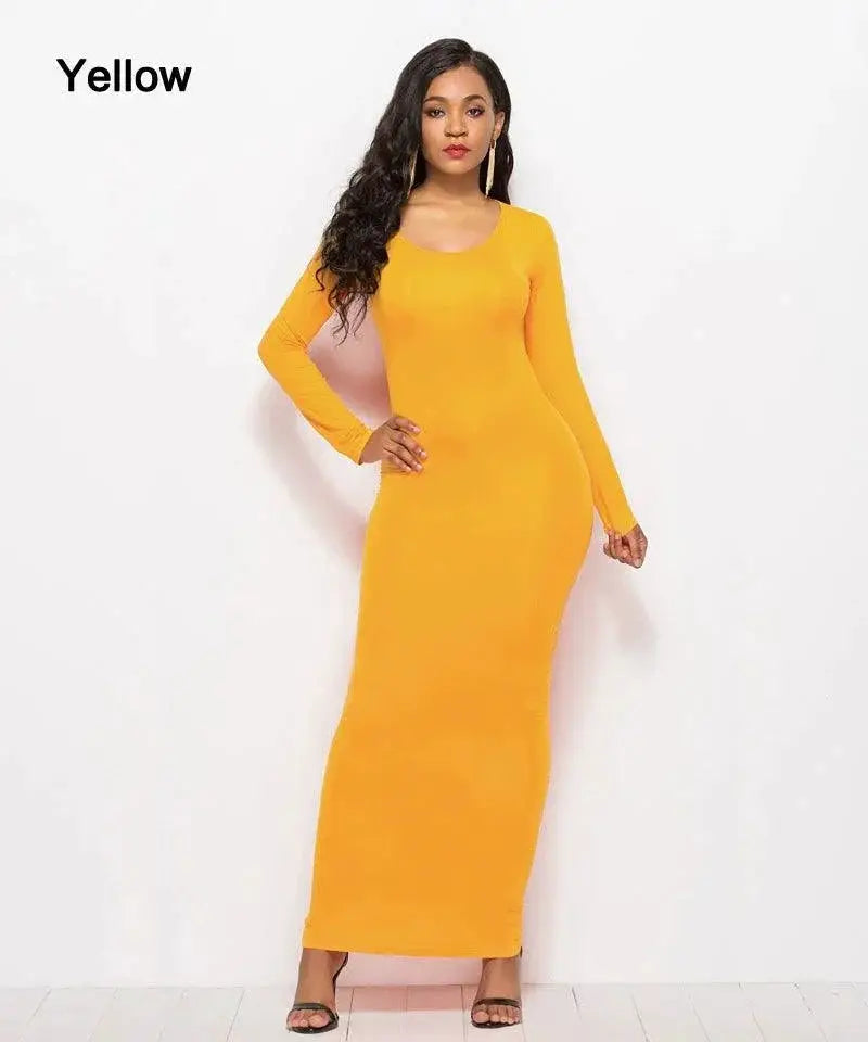 Elegant Bodycon Maxi Dress for Stylish Women Apparel