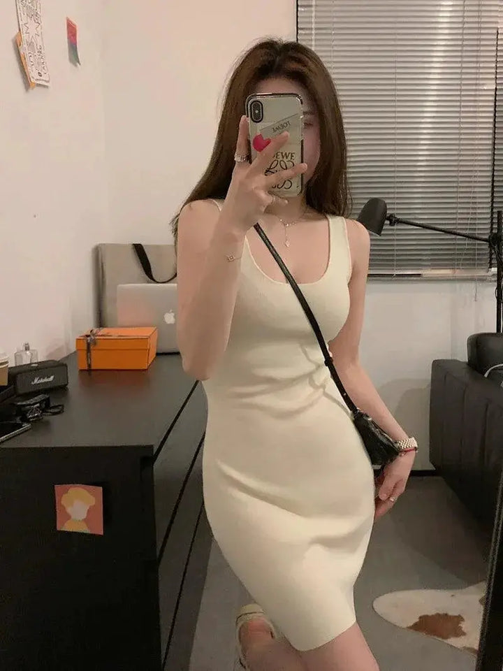 Maternity Chic Bodycon Camisole For Trendy Young Women