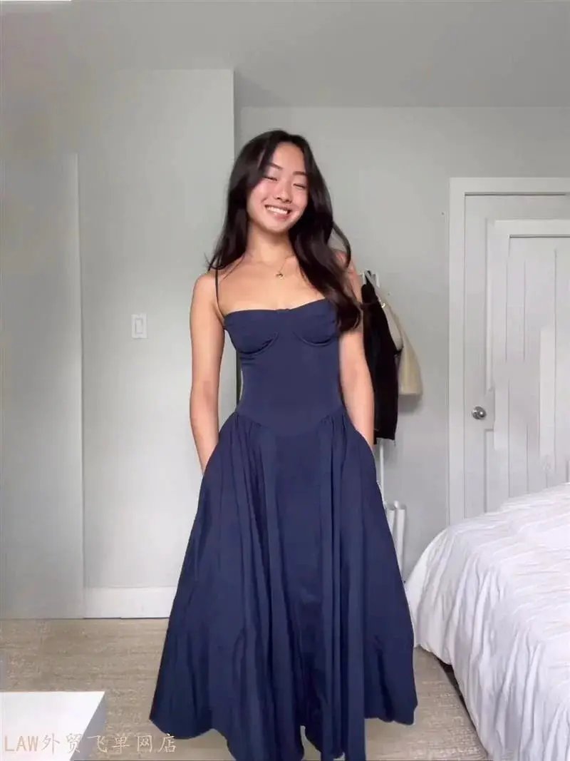 Sexy Tight Slim Wrap Hip Dress French Retro Long Gown - OurLum.com
