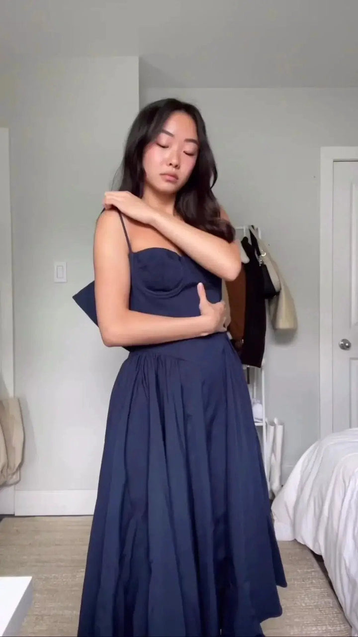 Sexy Tight Slim Wrap Hip Dress French Retro Long Gown - OurLum.com
