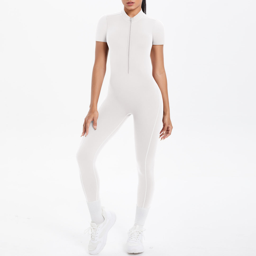 Luxury Bodycon Scrunch Jumpsuit For Yoga Dancers