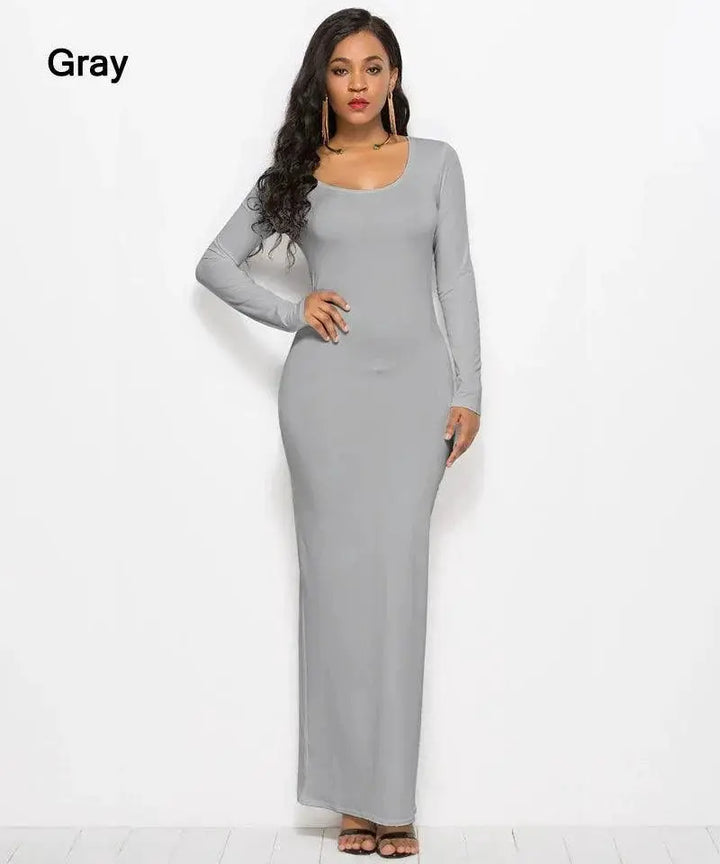 Elegant Bodycon Maxi Dress for Stylish Women Apparel