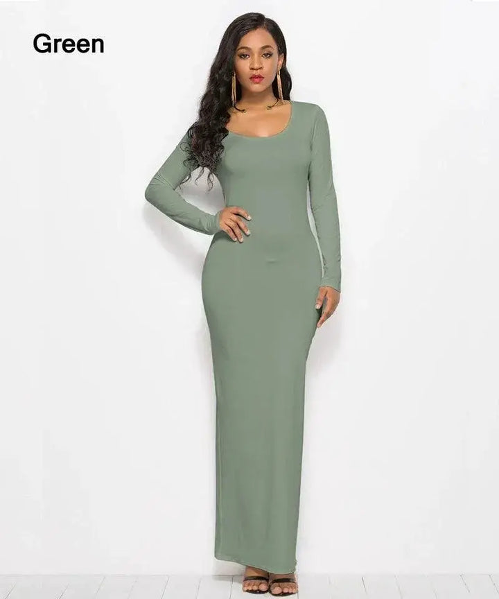 Elegant Bodycon Maxi Dress for Stylish Women Apparel