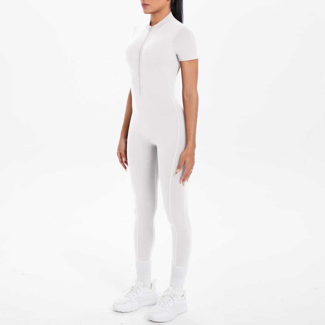 Luxury Bodycon Scrunch Jumpsuit For Yoga Dancers