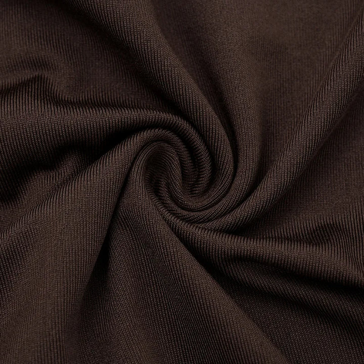 Elegant Solid Overlap Sheath Dress For Women