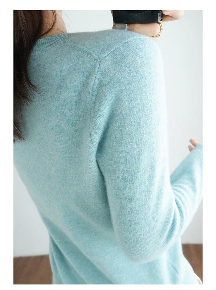 Exclusive Women 100 Pure Cashmere Crew Neck