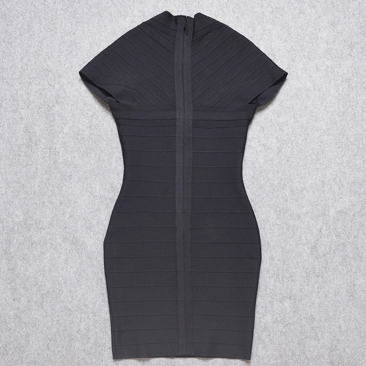 Beaukey Premium Stretch Bodycon Evening Mini Dress