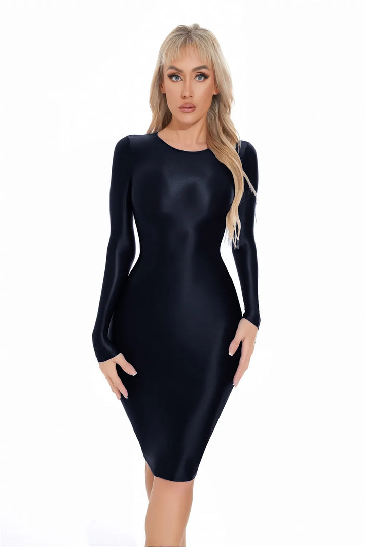 Women Exclusive Sculpted Evening Dress Premium