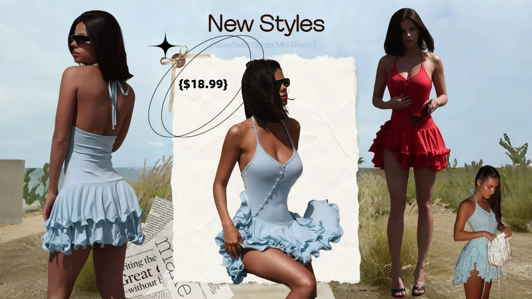 Absobe Signature Sculptured V Neck Mini Dress
