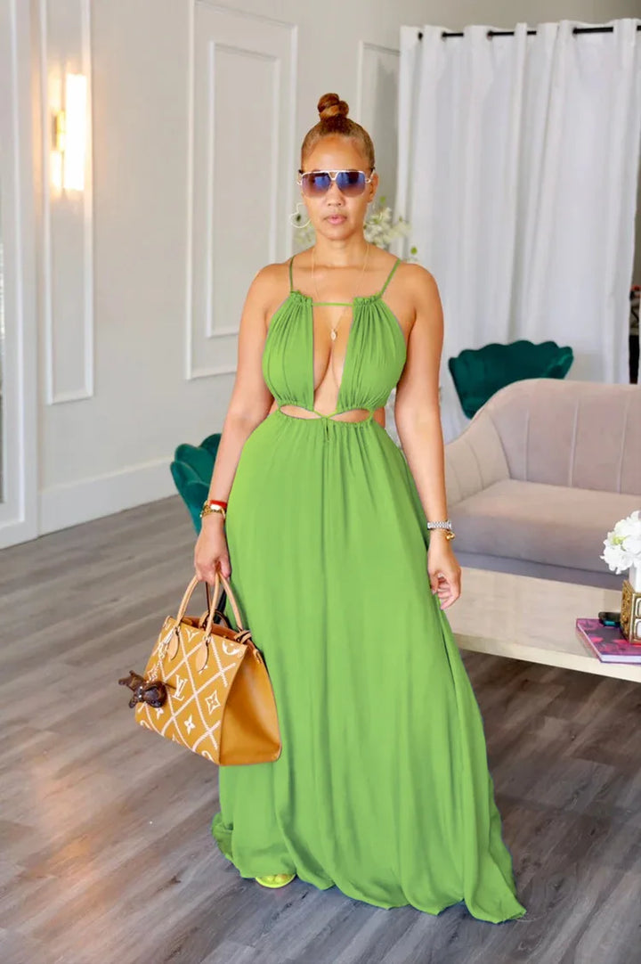 Elegant 2025 Summer Long Dress For Women Club