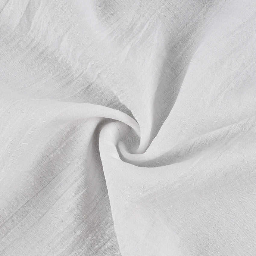 HiLoc Signature White Soft V Neck Midi Nightgown