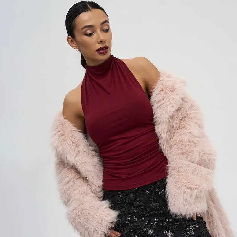 Dozw Luxury Cotton Knit Tank Top With Soft Feel