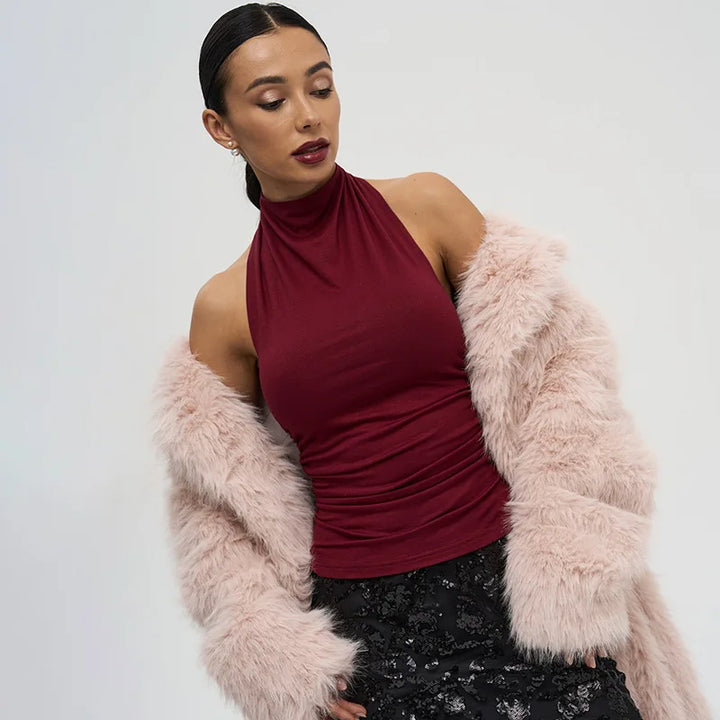 Dozw Luxury Cotton Knit Tank Top With Soft Feel