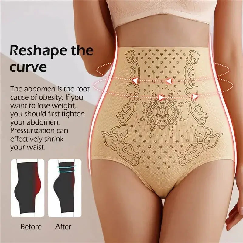 High Waist Body Shaper Panties for Slimming Control Comfort