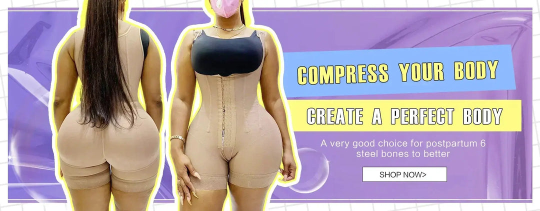 Ultimate Double Compression Bodysuit Shapewear For Women