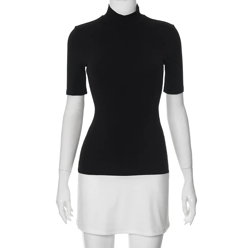 Tossy Premium Patchwork Mini Dress Runway