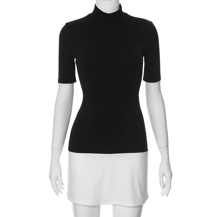 Tossy Premium Patchwork Mini Dress Runway