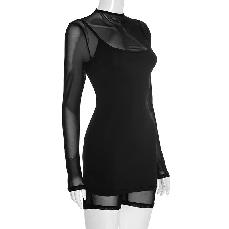 Weird Puss Premium Stretch Bodycon Playsuit
