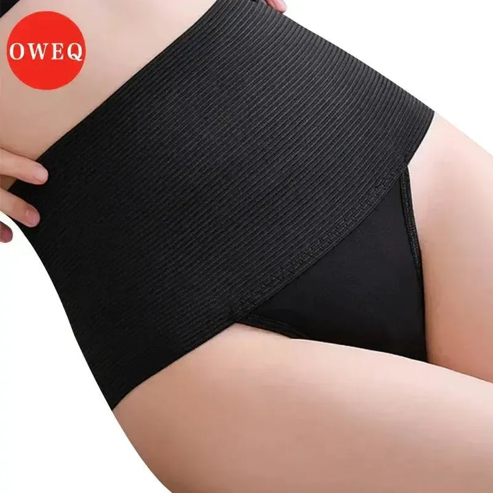 OWEQ High Waist Shaping Panties Elastic Waist Trainer