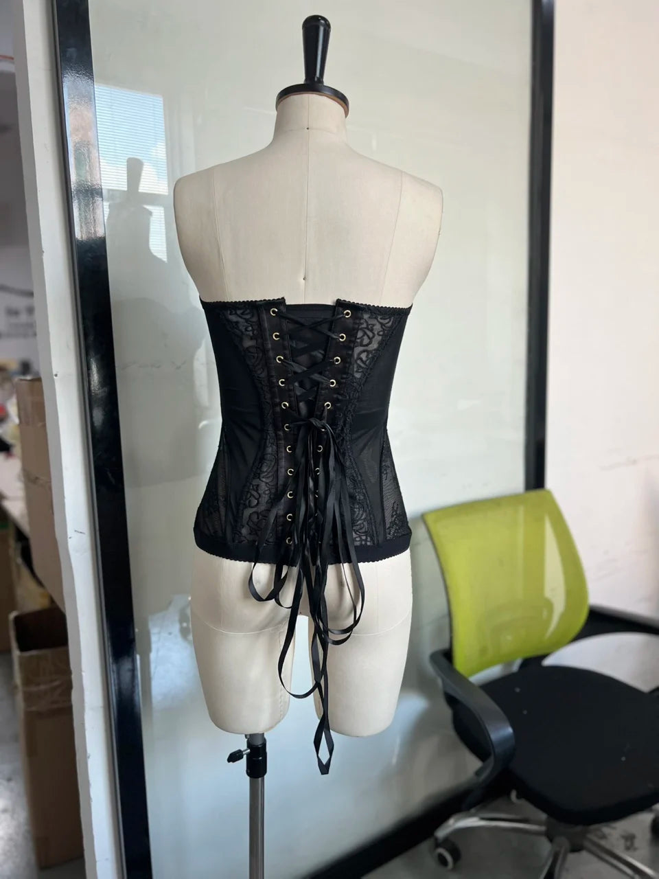 Elegant 3D Floral Sleeveless Corset Vest