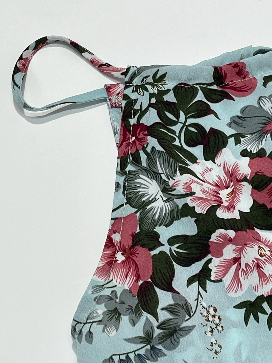 Elegant Tailored Floral Halter Dress For Summer