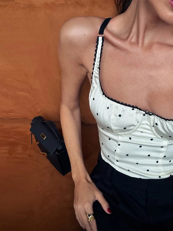 Chin Sweety Signature Corset Vest Top Premium