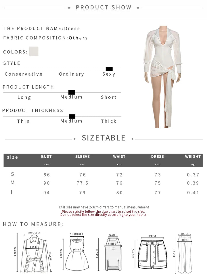 Weird Puss Limited Edition Backless Mini Dress