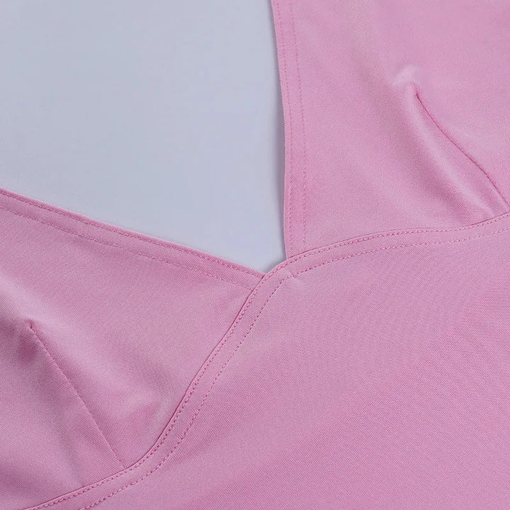 BidiJones Signature Off Shoulder Cotton Crop Top